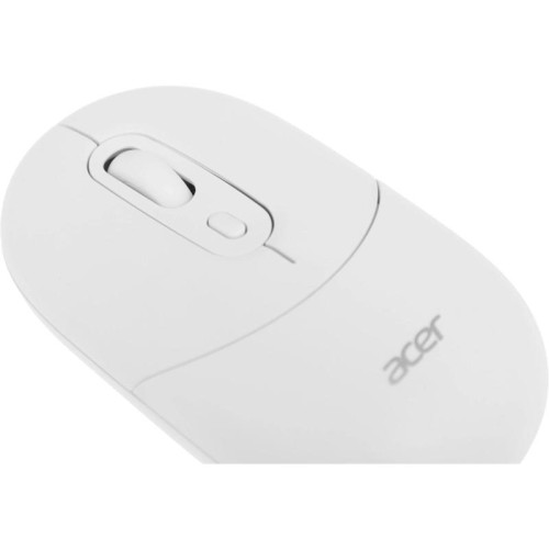 Мышь Acer OMR301 белый оптическая 1600dpi беспров. BT/Radio USB 4but (ZL.MCECC.01U)