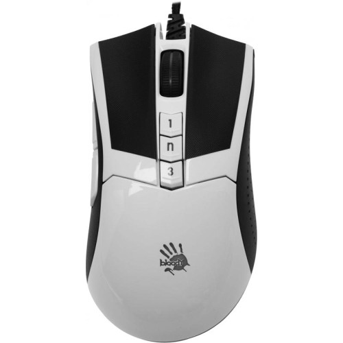 Мышь A4Tech Bloody W90 Max белый/черный оптическая 10000dpi USB 10but (W90 MAX PANDA)