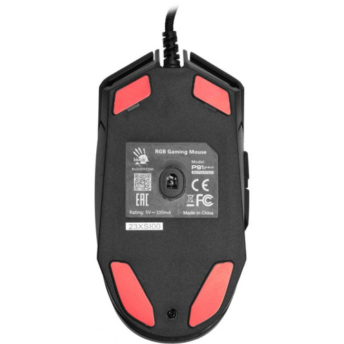 Мышь A4Tech Bloody P91 Pro черный оптическая 16000dpi USB3.0 8but