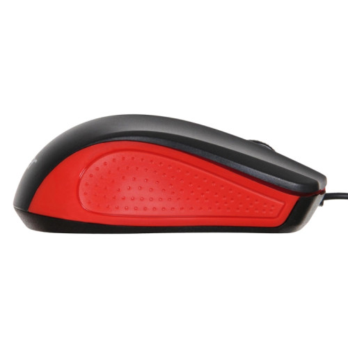 Мышь Acer OMW012 черный/красный оптическая 1200dpi USB 3but (ZL.MCEEE.003)