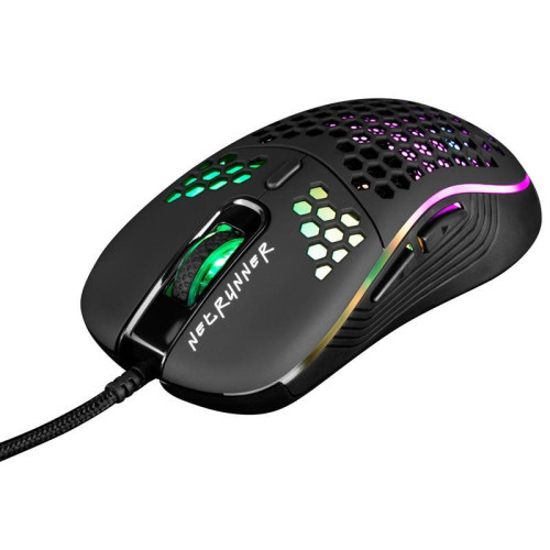 Мышь Oklick 713G NETRUNNER черный оптическая 3200dpi USB 6but (1465498)