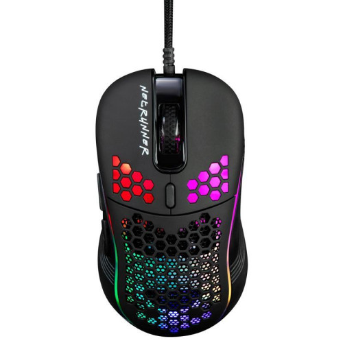 Мышь Oklick 713G NETRUNNER черный оптическая 3200dpi USB 6but (1465498)
