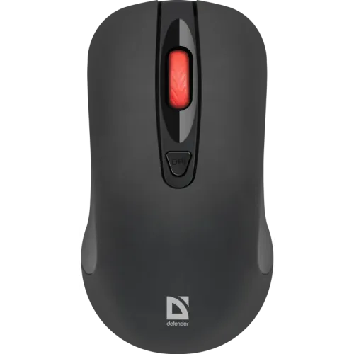 Defender Беспроводная оптическая мышь Nexus MS-195 черный,4 кнопки,800-1600 dpi