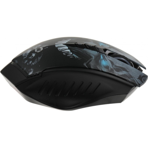 Мышь A4Tech Bloody R80 Plus Skull черный/рисунок оптическая 5000dpi беспров. USB 7but (R80 PLUS (SKULL))