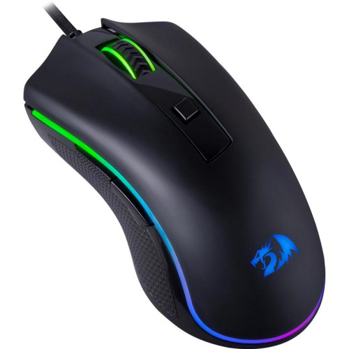 Мышь USB OPTICAL CYPHER BLACK RGB 72075 REDRAGON