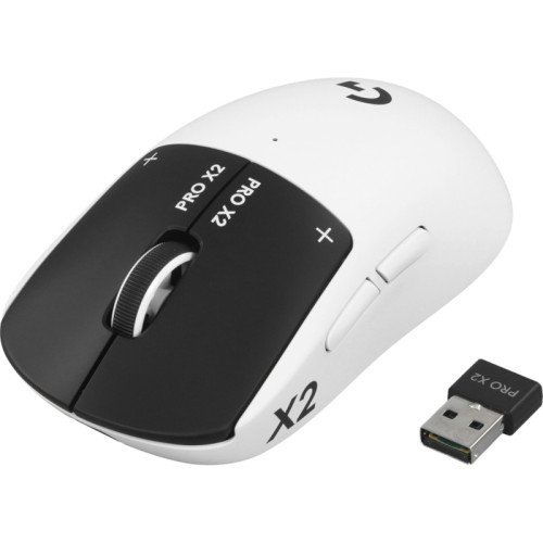 Мышь/ Logitech Mouse G Pro X2 Superstrike,  Wireless Gaming  Lunar Eclipse Retail