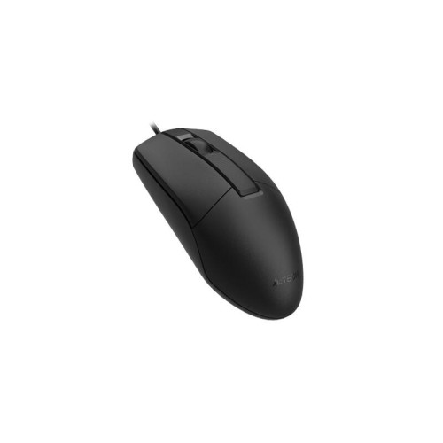 Мышь A4Tech OP-330S черный оптическая 1200dpi silent USB 3but (OP-330S (BLACK))