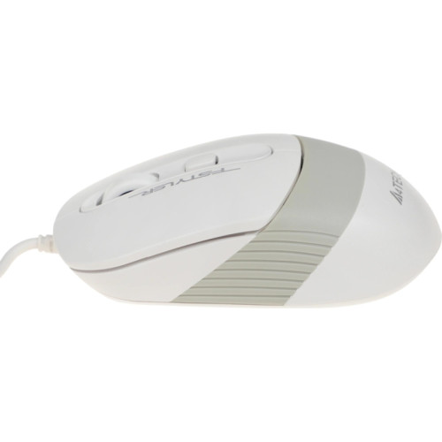 Мышь A4Tech Fstyler FM10 белый/серый оптическая 1600dpi USB 4but (FM10 WHITE) Мышь A4Tech Fstyler FM10 белый/серый оптическая 1600dpi USB 4but (FM10 WHITE)