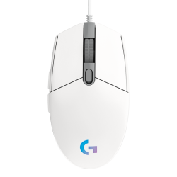 Мышь/ Logitech Mouse G102 LightSync White Gaming