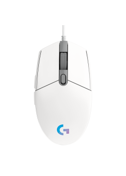 Мышь/ Logitech Mouse G102 LightSync White Gaming