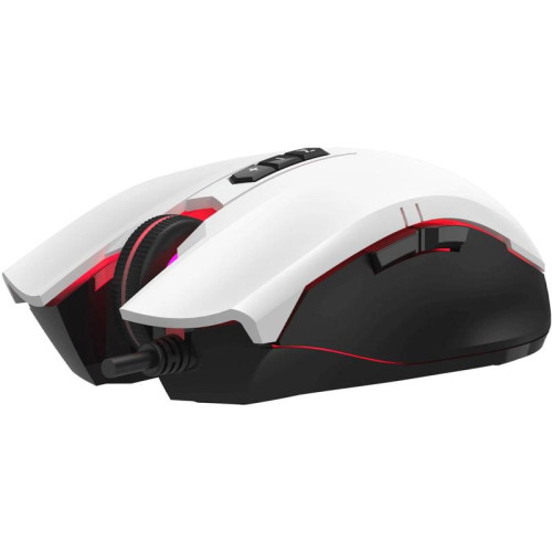 Мышь A4Tech Bloody ES7 белый оптическая 6000dpi USB 8but (RS7 PANDA WHITE)