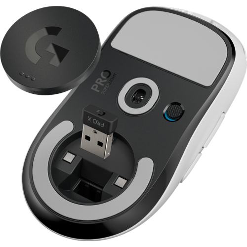 Мышь/ Logitech Mouse PRO Х Superlight Wireless Gaming White  Retail