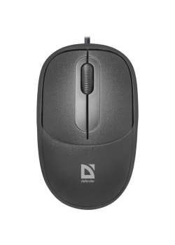 Defender Проводная оптическая мышь Datum MS-980 черный,3 кнопки,1000dpi