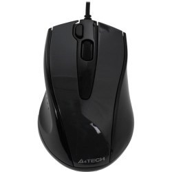 Мышь A4Tech V-Track Padless N-500FS черный оптическая 1200dpi silent USB 3but