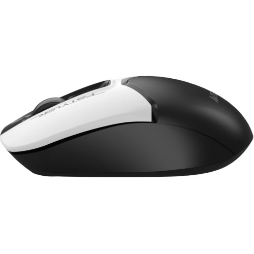 Мышь A4Tech Fstyler FG12 Panda белый/черный оптическая 1200dpi беспров. USB 3but