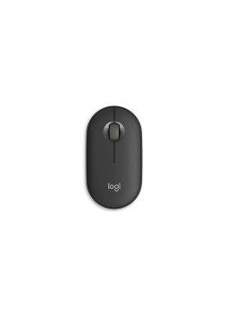 Мышь Logitech Pebble 2 M350S графитовый оптическая 4000dpi silent беспров. BT для ноутбука 2but (910-006988)