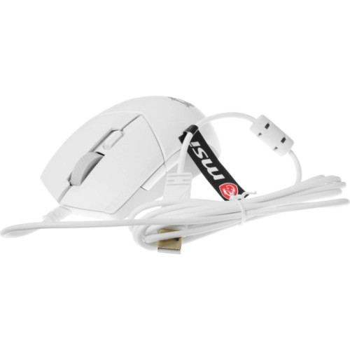 Мышка USB OPTICAL GAMING CLUTCH GM11 WHITE MSI
