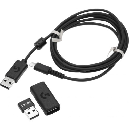 Мышь Logitech G Pro X Superlight 2 белый оптическая 32000dpi беспров. USB 4but (910-006642)