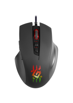 Defender Проводная игровая мышь Wolverine GM-700L RGB,7кнопок,12800dpi