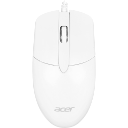 Мышь Acer OMW300 белый оптическая 1200dpi USB 3but (ZL.MCECC.01V)