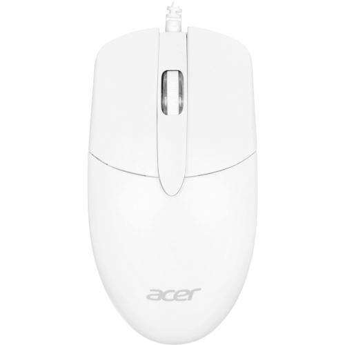 Мышь Acer OMW300 белый оптическая 1200dpi USB 3but (ZL.MCECC.01V)