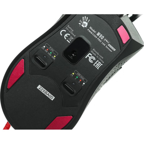 Мышь A4Tech Bloody W90 Pro черный оптическая 16000dpi USB 10but