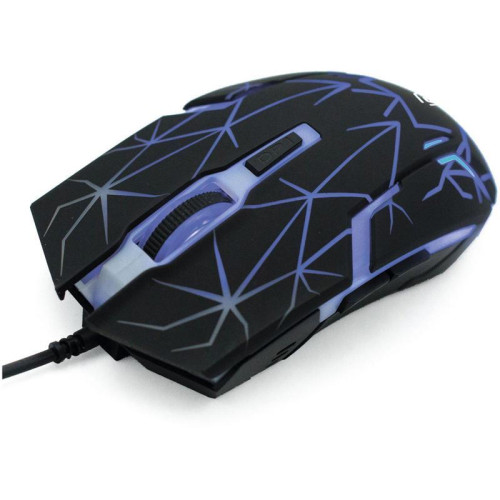 Мышь Oklick 701G черный оптическая 3600dpi USB для ноутбука 6but (1884623)