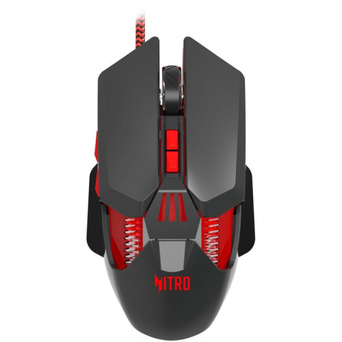 Мышь Acer Nitro OMW302 черный оптическая 7200dpi USB 7but (ZL.MCECC.025)