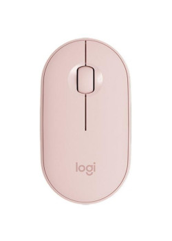 Мышь LOGITECH WRL PEBBLE M350 PINK 910-005575