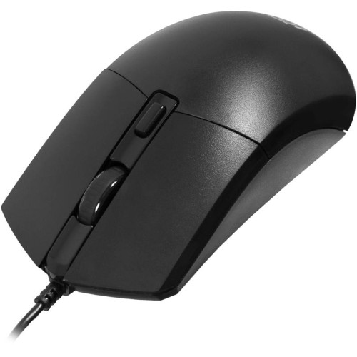 Мышь Oklick 207M черный оптическая 2400dpi USB 4but (1474598)