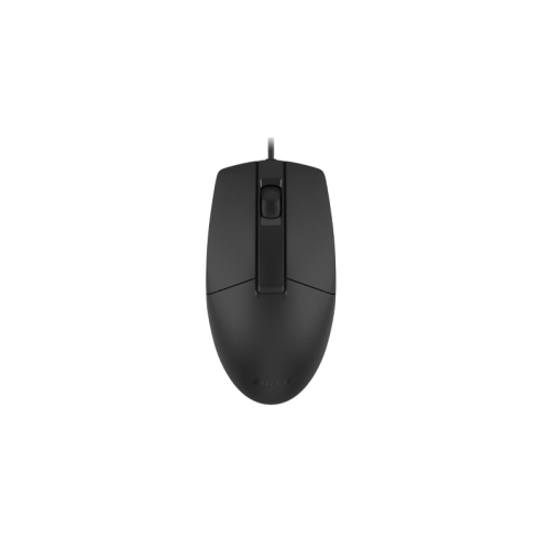 Мышь A4Tech OP-330S черный оптическая 1200dpi silent USB 3but (OP-330S (BLACK))