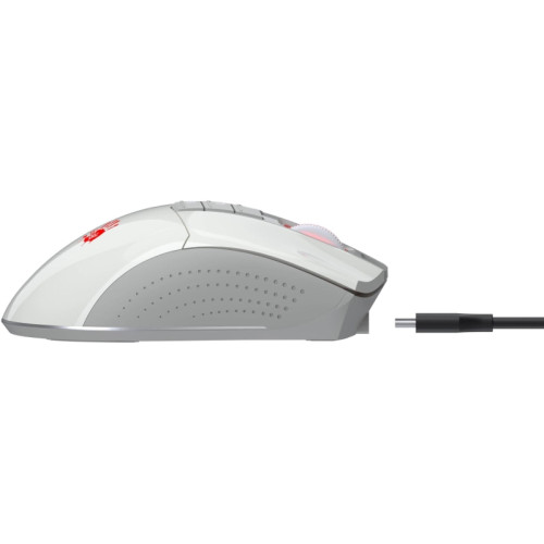 Мышь A4Tech Bloody R90 Plus белый оптическая 5000dpi беспров. USB 7but (R90 PLUS GREUISH WHITE)