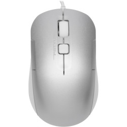 Мышь A4Tech Fstyler FM26S серебристый/белый оптическая 1600dpi silent USB для ноутбука 4but (FM26S USB (ICY WHITE))