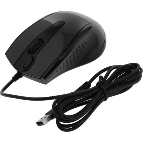 Мышь A4Tech V-Track Padless N-500FS черный оптическая 1200dpi silent USB 3but