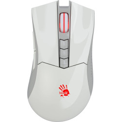 Мышь A4Tech Bloody R90 Plus белый оптическая 5000dpi беспров. USB 7but (R90 PLUS GREUISH WHITE)