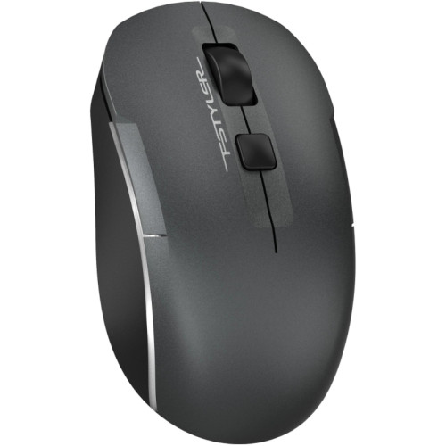 Мышь A4Tech Fstyler FB26CS Air2 серый/черный оптическая 2000dpi silent беспров. BT/Radio USB для ноутбука 4but (FB26CS AIR2 SMOKY GREY)