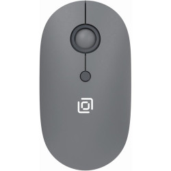 Мышь Oklick 408MW графитовый оптическая 1600dpi silent беспров. USB для ноутбука 4but (2007533)