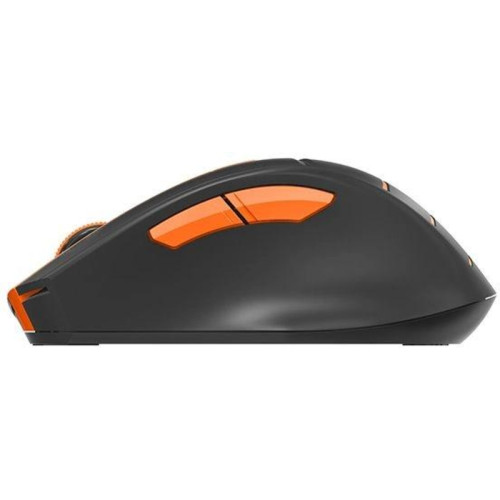 Мышь A4Tech Fstyler FG30S серый/оранжевый оптическая 2000dpi silent беспров. USB 6but (FG30S ORANGE)