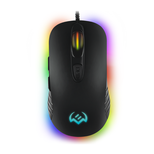 Игровая мышь SVEN RX-G820 (6+1кл. 200-4800 DPI. ПО. SoftTouch. RGB-подсветка. игров. упак)