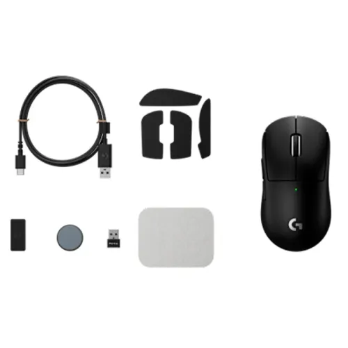 Мышь/ Logitech Mouse G PRO X SUPERLIGHT 2c compact wireless gaming Black  Retail