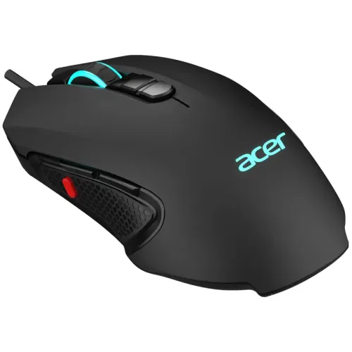 Мышь игровая компьютерная/ Проводная игровая мышь ACER OMW160 Wired USB Gaming Mouse (6400dpi) RGB (8but) black Мышь игровая компьютерная/ Проводная игровая мышь ACER OMW160 Wired USB Gaming Mouse (6400dpi) RGB (8but) black