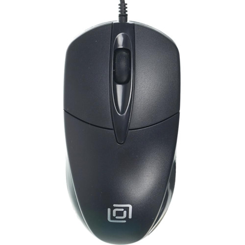 Мышь Oklick 275M черный оптическая 1200dpi USB 3but (412841)