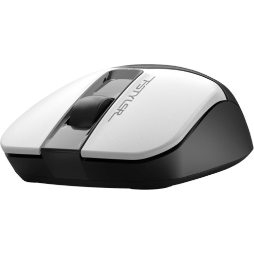 Мышь A4Tech Fstyler FG12S Panda белый/черный оптическая 1200dpi silent беспров. USB 3but