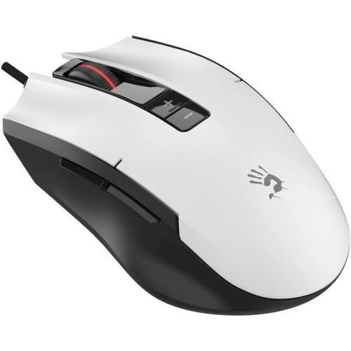 Мышь A4Tech Bloody ES8 белый оптическая 6000dpi USB 7but (ES8 PANDA WHITE)