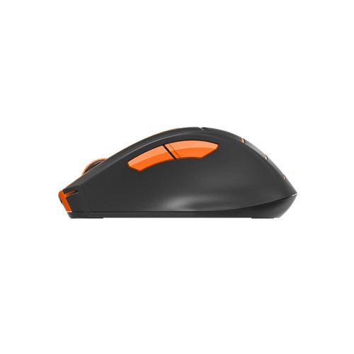 Мышь A4Tech Fstyler FG30S серый/оранжевый оптич. 2000dpi silent беспров. USB 6but (FG30S ORANGE)