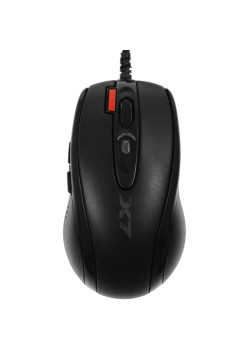 Мышь A4Tech X-7120 черный оптическая 2000dpi USB2.0 7but (X-710BK+X7-200MP)