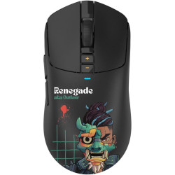 Мышь A4Tech Bloody R72 Ultra Duo черный/рисунок оптическая 20000dpi беспров. USB/USB-C 6but (R72 ULTRA DUO RENEGADEMIDNIGHT)