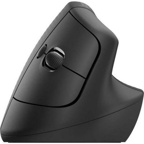 Мышь Logitech Lift графитовый оптическая 4000dpi silent беспров. BT/Radio USB для ноутбука 5but (910-006485)