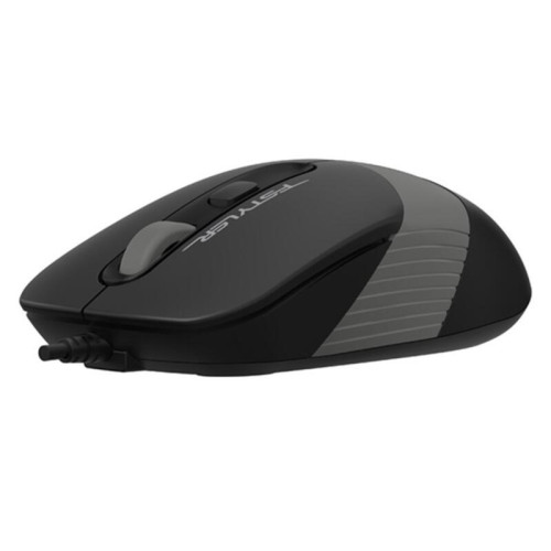 Мышь A4Tech Fstyler FM10 черный/серый оптич. 1600dpi USB 4but (FM10 GREY)