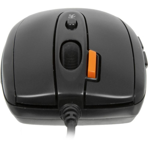 Мышь A4Tech V-Track Padless N-70FX черный оптическая 1600dpi USB для ноутбука 7but Мышь A4Tech V-Track Padless N-70FX черный оптическая 1600dpi USB для ноутбука 7but